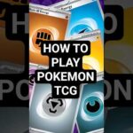 How to play Pokemon TCG in less than 60 seconds #pokemon #pokemoncards #pokemontcg #howto